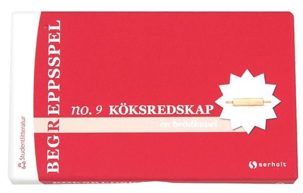 Begreppsspel Köksredskap | 2:a upplagan