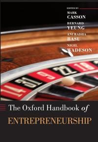 The Oxford Handbook of Entrepreneurship | 0:e upplagan