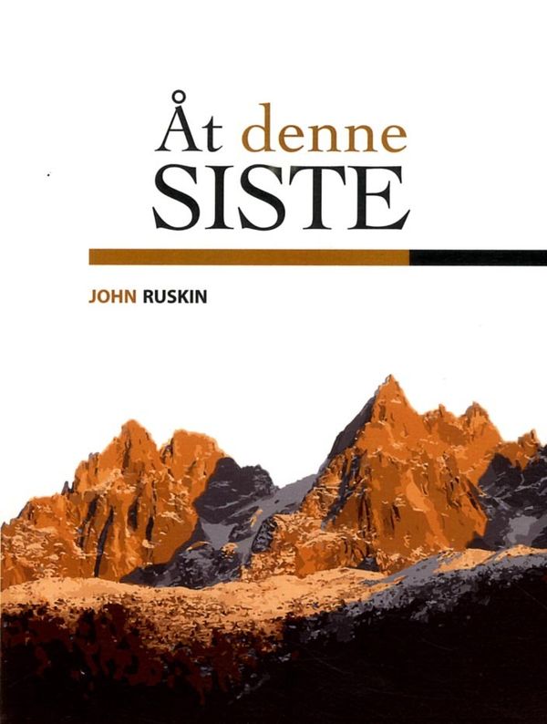 Åt denne siste | 1:a upplagan