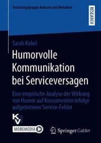 Humorvolle Kommunikation bei Serviceversagen | 1:a upplagan