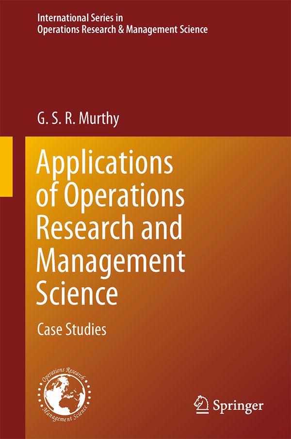 Applications of Operations Research and Management Science | 1:a upplagan