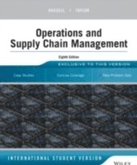 Operations Management: Creating Value Along the Supply Chain, 8th Edition I