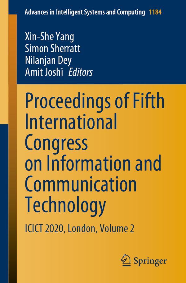 Proceedings of Fifth International Congress on Information and Communication Technology | 1:a upplagan