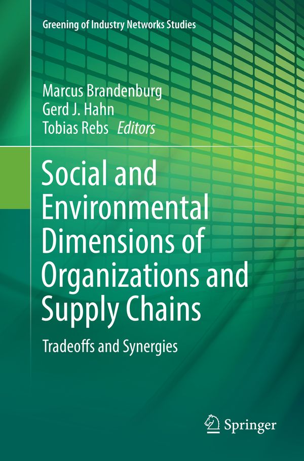 Social and Environmental Dimensions of Organizations and Supply Chains | 1:a upplagan