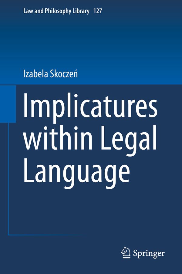 Implicatures within Legal Language | 1:a upplagan