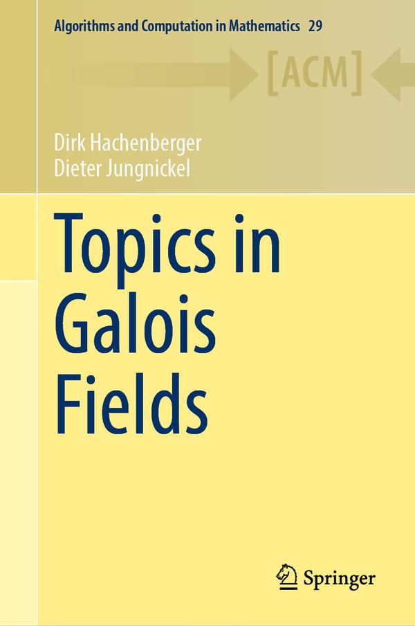 Topics in Galois Fields | 1:a upplagan