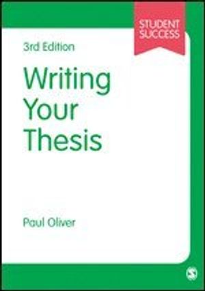 Writing Your Thesis