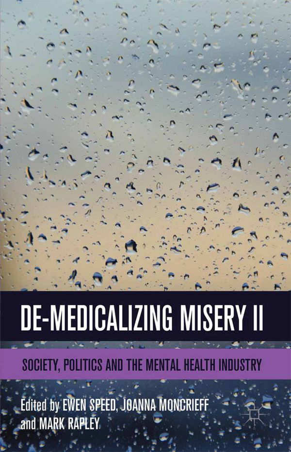De-Medicalizing Misery II | 1:a upplagan