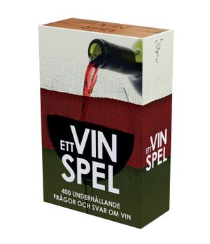 Ett Vinspel - 400 underhållande frågor och svar om vin | 1:a upplagan