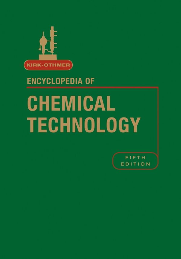 Kirk-Othmer Encyclopedia of Chemical Technology, 5th Edition, Volume 4, 5th | 1:a upplagan