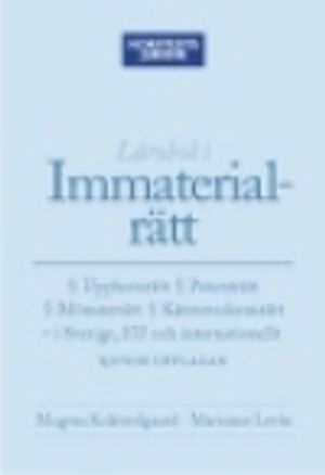 Lärobok i immaterialrätt | 9:e upplagan