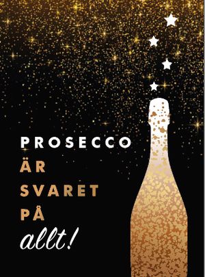 Prosecco är svaret på allt (uppdaterat omslag) | 1:a upplagan