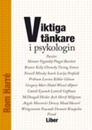 Viktiga tänkare i psykologin | 1:a upplagan