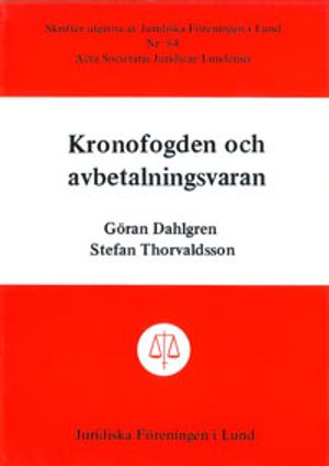 Kronofogden och avbetalningsvaran