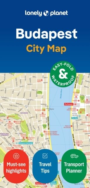 Lonely Planet Budapest City Map | 0:e upplagan