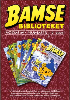 Bamse Biblioteket. Vol 59, nummer 1-9 2002 | 1:a upplagan