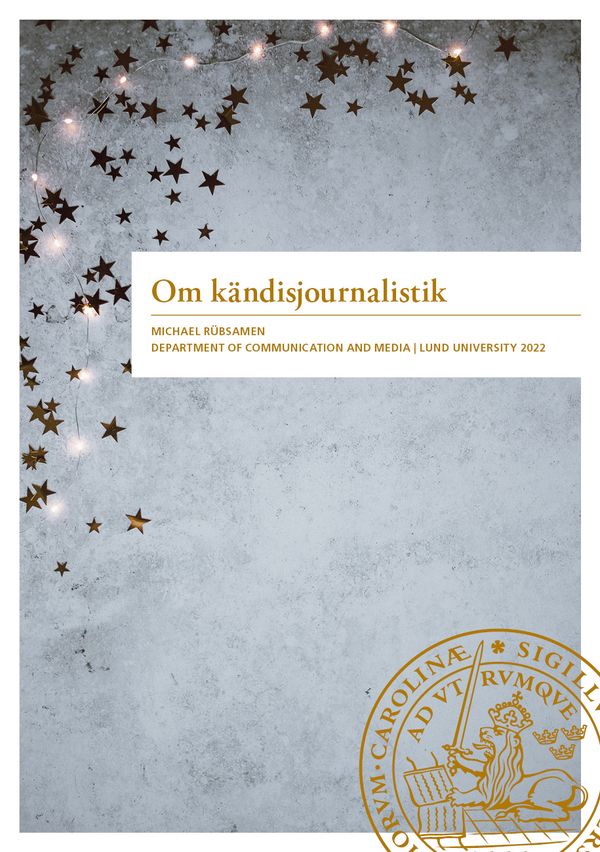 Om kändisjournalistik | 0:e upplagan