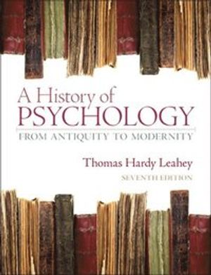 A History of Psychology | 7:e upplagan