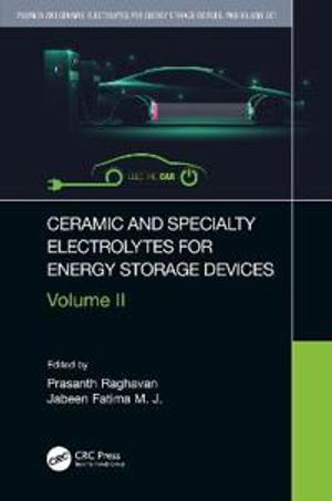 Ceramic and Specialty Electrolytes for Energy Storage Devices | 1:a upplagan