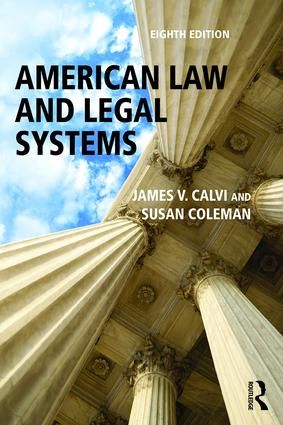 American Law and Legal Systems | 8:e upplagan
