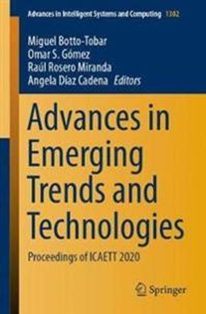 Advances in Emerging Trends and Technologies | 1:a upplagan