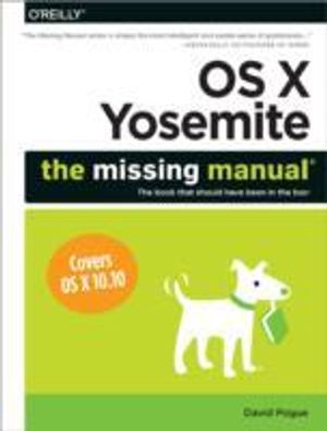 OS X Yosemite: The Missing Manual | 1:a upplagan