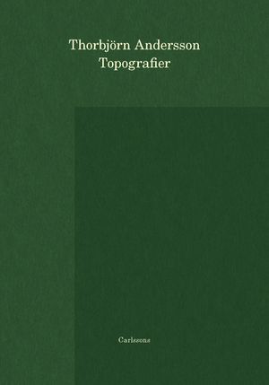 Topografier - Landskapets texter