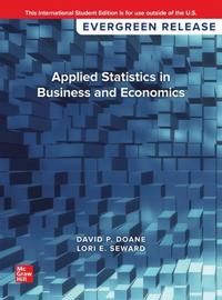 Applied Statistics in Business and Economics: 2024 Release ISE | 7:e upplagan