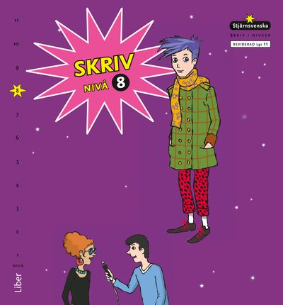 Stjärnsvenska Skriv i nivåer 08 | 2:a upplagan