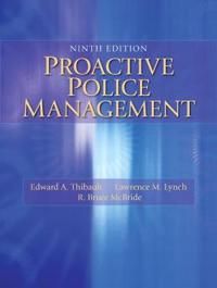 Proactive Police Management | 9:e upplagan