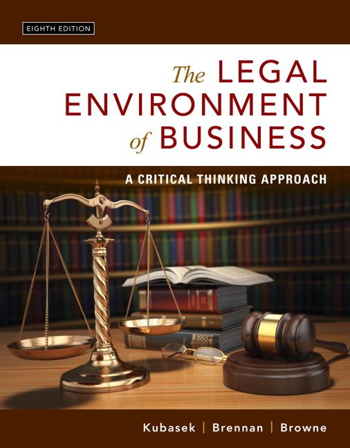 Legal Environment of Business | 8:e upplagan
