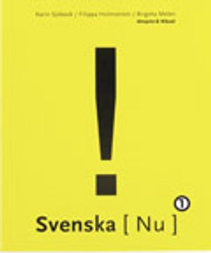 Svenska Nu 1 Grundbok | 1:a upplagan