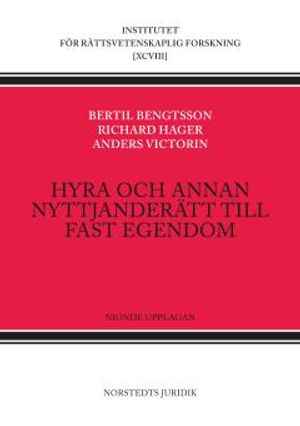 Hyra och annan nyttjanderätt till fast egendom | 9:e upplagan