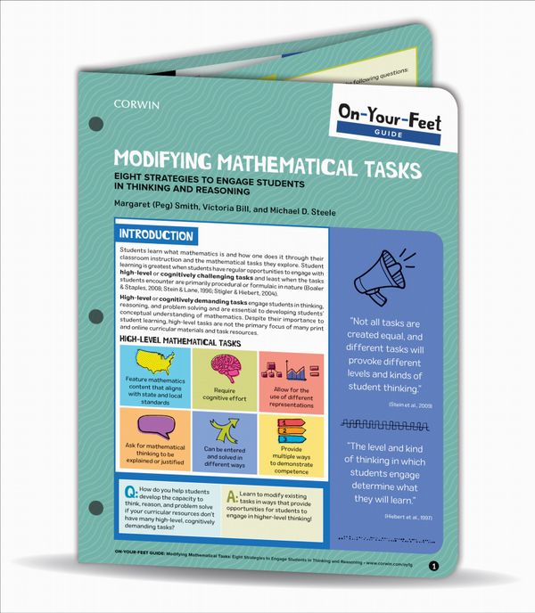 On-Your-Feet Guide: Modifying Mathematical Tasks | 1:a upplagan