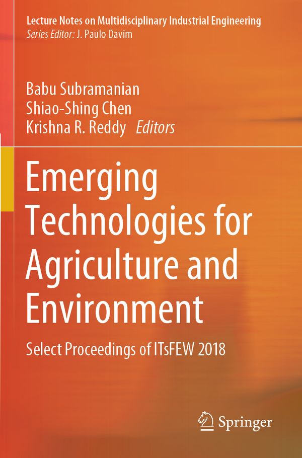 Emerging Technologies for Agriculture and Environment | 1:a upplagan