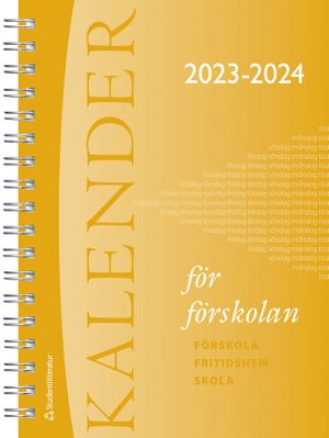 Kalender för förskolan 2023/2024 | 5:e upplagan