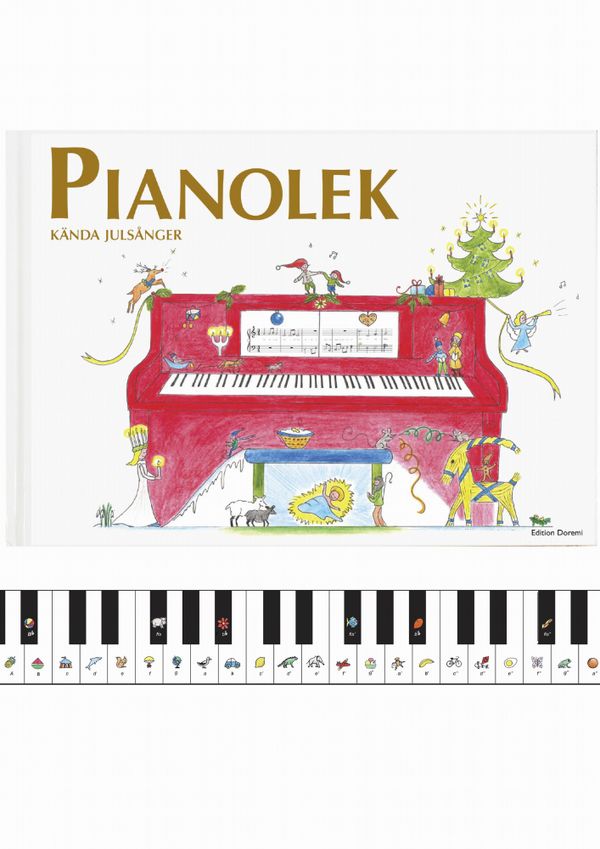 Pianolek : kända julsånger | 1:a upplagan