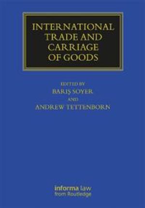 International Trade and Carriage of Goods | 1:a upplagan