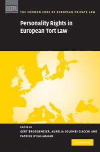 Personality Rights in European Tort Law | 0:e upplagan