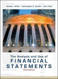 The Analysis and Use of Financial Statements | 1:a upplagan