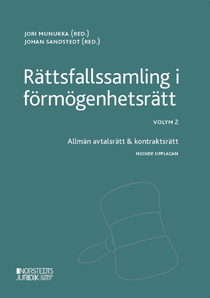 R&auml;ttsfallssamling i f&ouml;rm&ouml;genhetsr&auml;tt Volym 2 : Allm&auml;n avtalsr&auml;tt & kontrakt