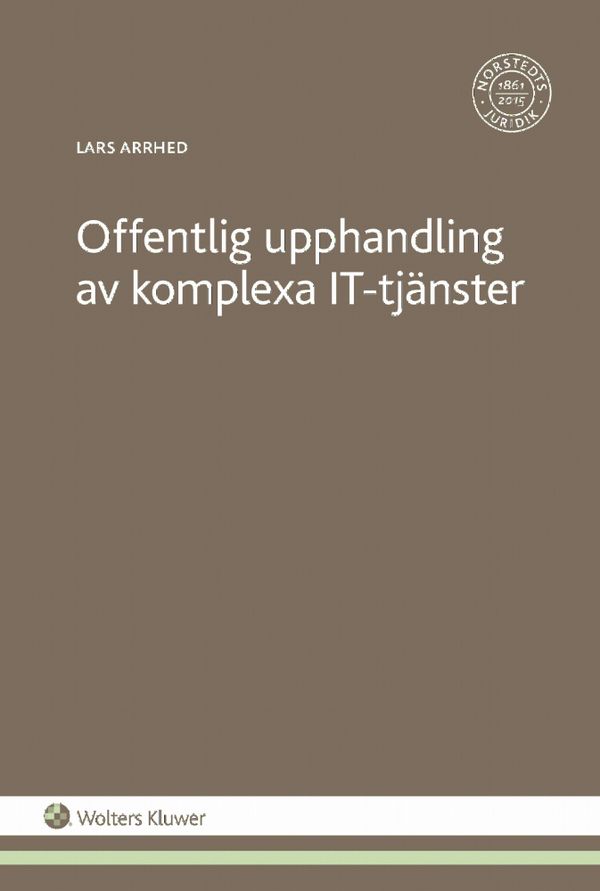 Offentlig upphandling av komplexa IT-tjänster | 1:a upplagan