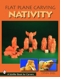 Flat plane carving the nativity