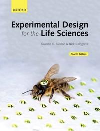 Experimental Design for the Life Sciences | 0:e upplagan