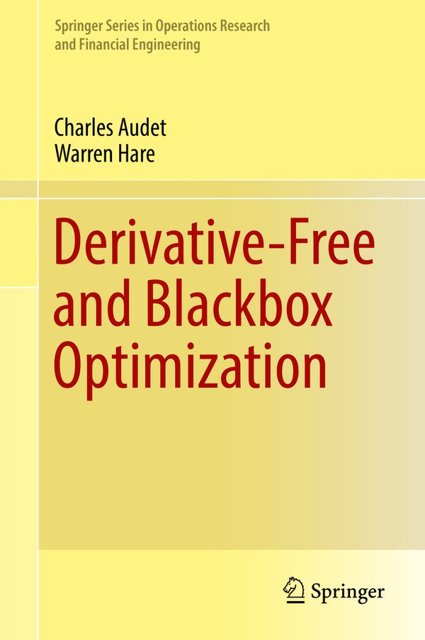 Derivative-Free and Blackbox Optimization | 1:a upplagan