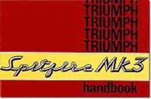 Triumph spitfire mk 3 owners handbook