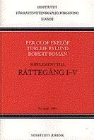 Rättegång I-V. Supplement | 9:e upplagan