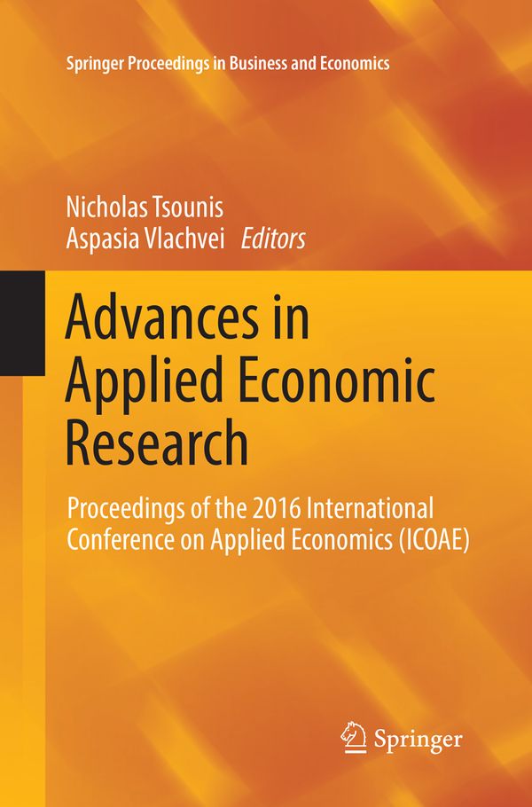 Advances in Applied Economic Research | 1:a upplagan