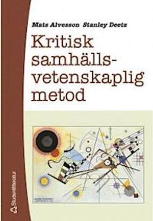 Kritisk samhällsvetenskaplig metod | 1:a upplagan