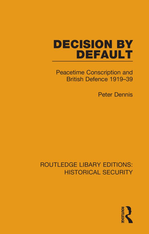 Decision by Default | 1:a upplagan